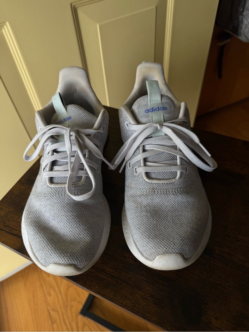 adidas Light Gray Athletic Sneakers